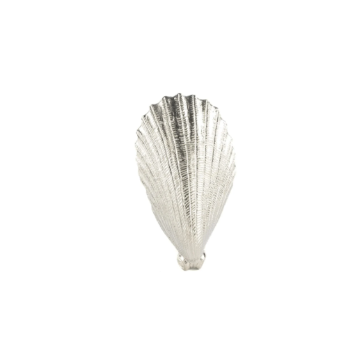 Gümüş Deniz Kabuğu Aplik 14x10x26cm resim önizleme