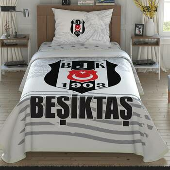 Taç Beşiktaş Kartal Logo Pamuk Lisanslı Pike Takımı ürün yorumları resim