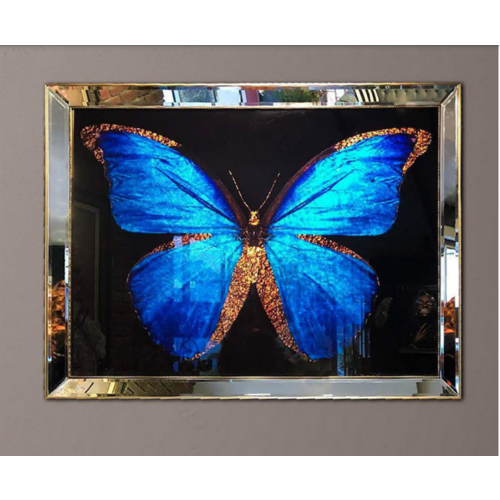 Mavi Kelebek Tablo 70x100 Cm resim önizleme
