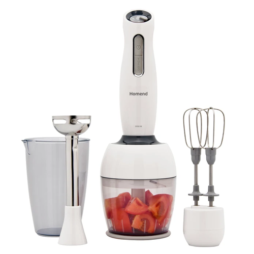 Homend Handmaid 1907h Blender Set Krem Gri resim önizleme