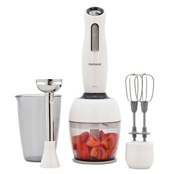 Homend Handmaid 1907h Blender Set Krem Gri ürün yorumları resim